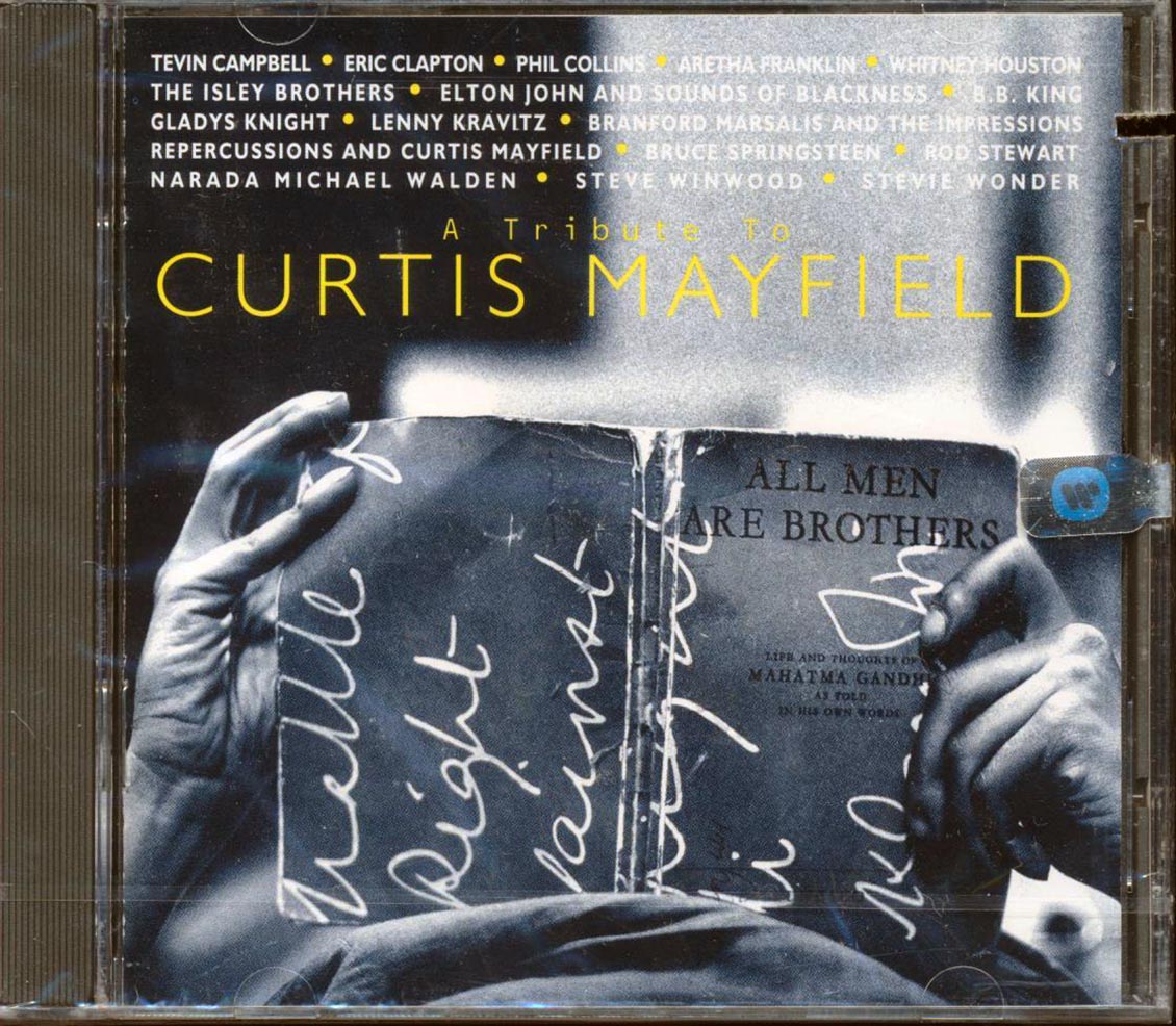 Eric Clapton, The Isley Brothers, Aretha Franklin, Etc. - A Tribute To Curtis Mayfield  (marked/ltd stock) Music CD
