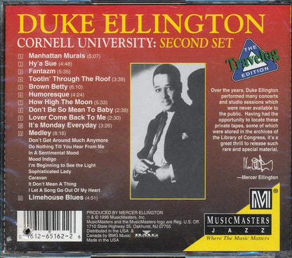 Duke Ellington - Cornell University: Second Set (marked/ltd stock) Music CD