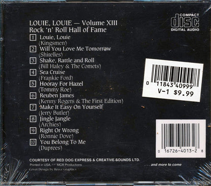 Kingsmen, The Shirelles, Bill Haley, Etc. - Rock N Roll Hall Of Fame: Volume 13 Music CD
