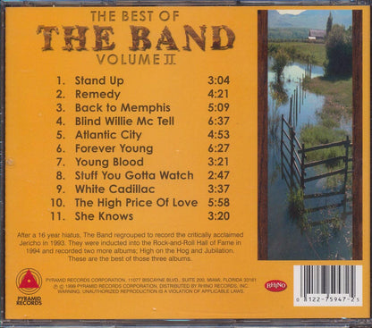 The Band - The Best Of The Band Volume 2 Music CD