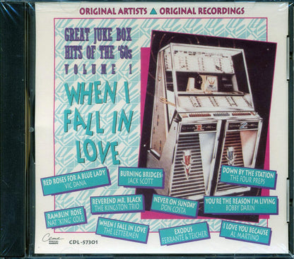 The Four Preps, Don Costa, Jack Scott, Etc. - Great Juke Box Hits Of The '60s Volume 1: When I Fall In Love Music CD