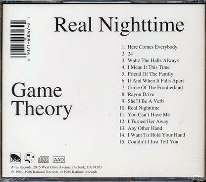 Game Theory  - Real Nighttime Music CD