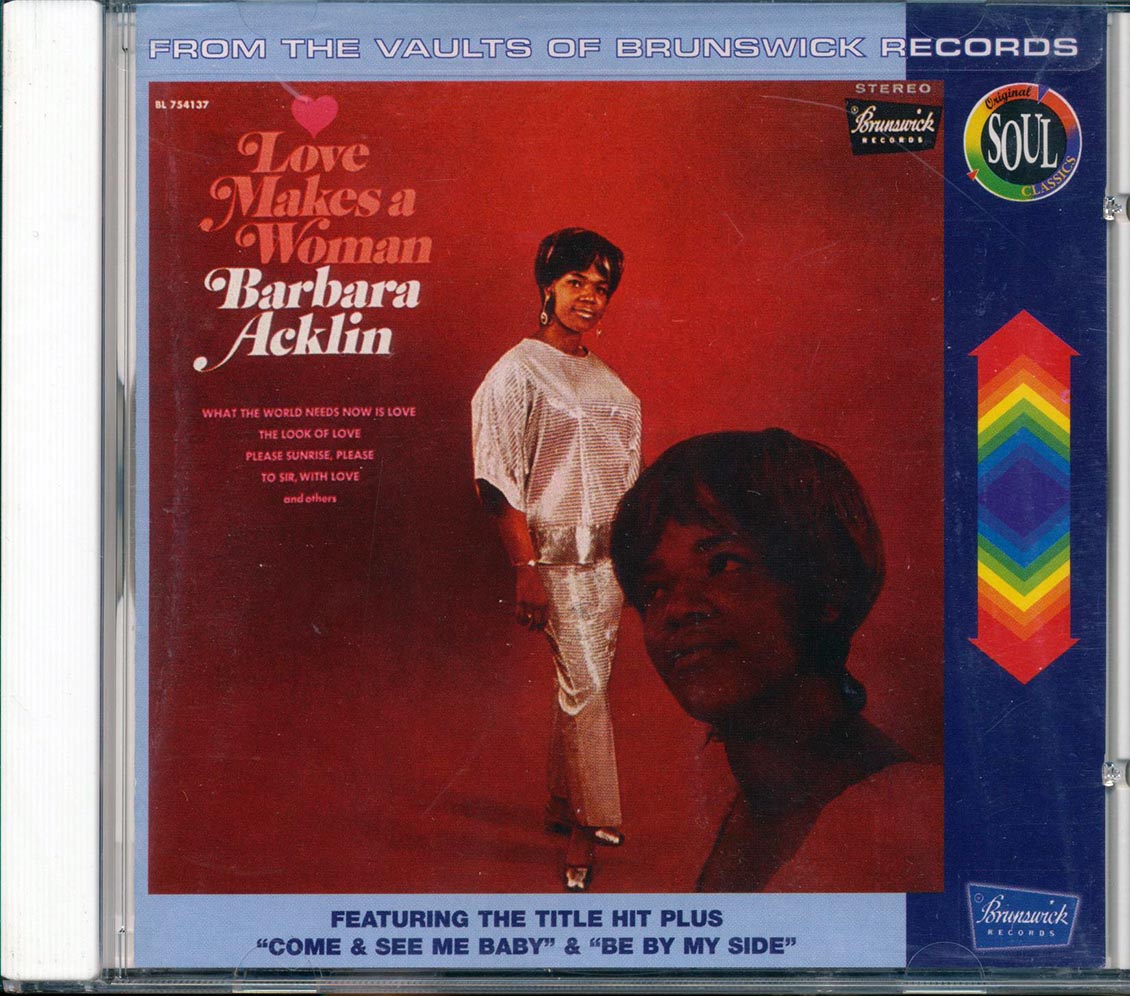Barbara Acklin - Love Makes A Woman Music CD