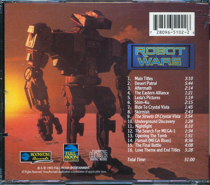 David Arkenstone - Robot Wars: Music From The Film Music CD