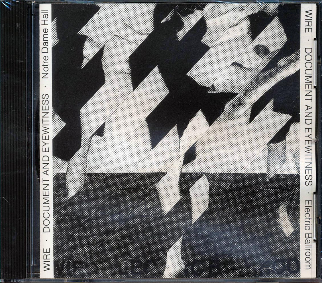 Wire - Document And Eyewitness (marked/ltd stock) Music CD