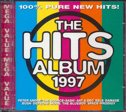 Depeche Mode, Peter Andre, Backstreet Boys, Ant & Dec, Etc. - The Hits Album 1997 Music CD