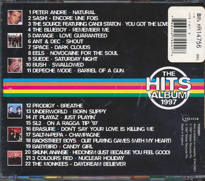 Depeche Mode, Peter Andre, Backstreet Boys, Ant & Dec, Etc. - The Hits Album 1997 Music CD