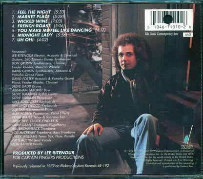 Lee Ritenour - Feel The Night  (marked/ltd stock) Music CD