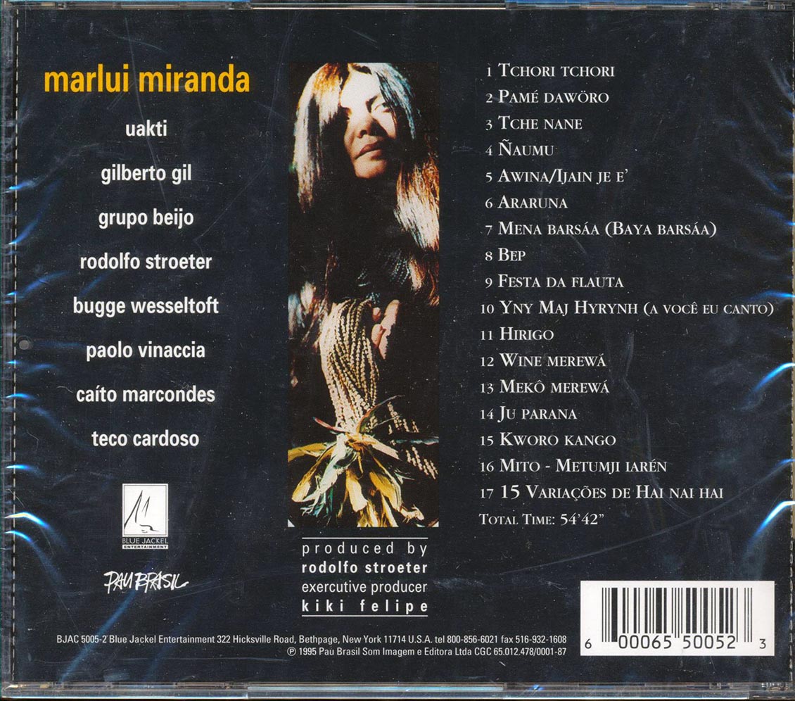 Marlui Miranda  - Ihu Todos Os Sons Music CD