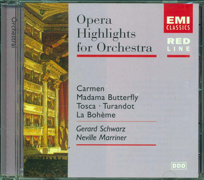 Bizet, Shchedrin, Gerard Schwarz, Etc. - Opera Highlights For Orchestra Music CD