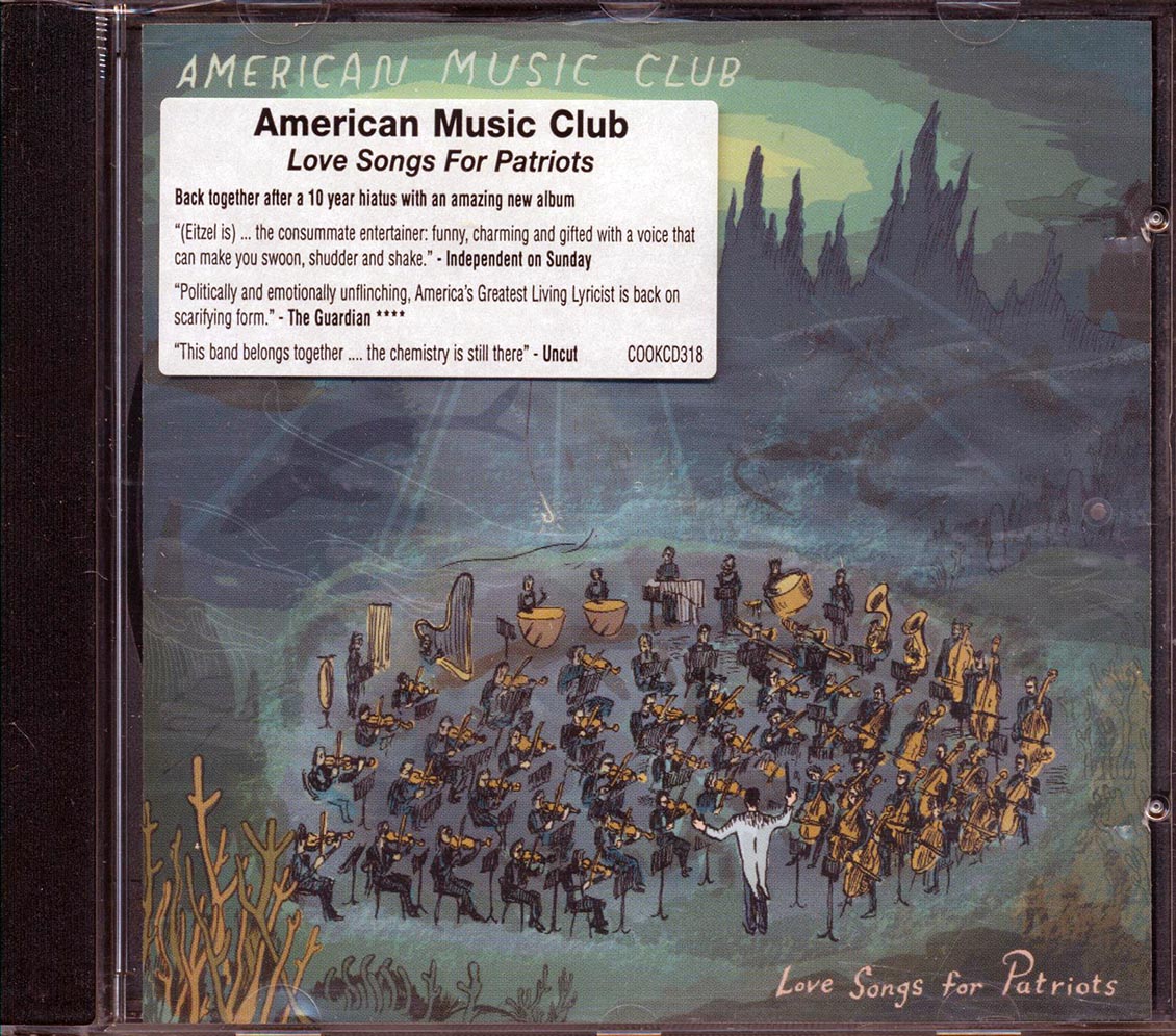 American Music Club  - Love Songs For Patriots Music CD