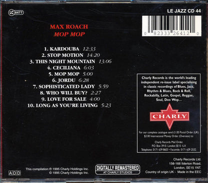 Max Roach  - Mop Mop Music CD