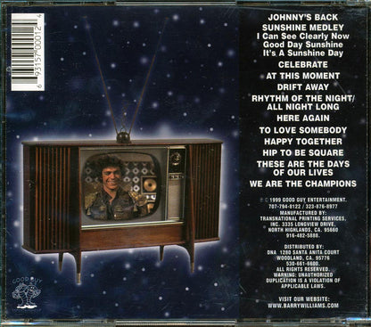 Barry Williams  - The Return Of Johnny Bravo Music CD