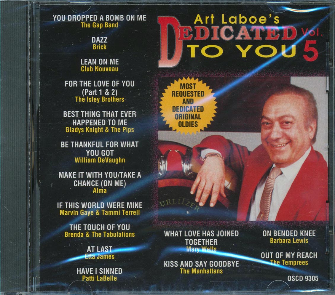 Art Laboe - Dedicated To You Volume 5 Music CD