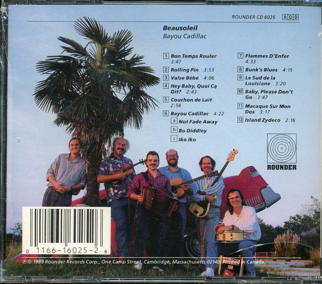 Beausoleil - Bayou Cadillac Music CD