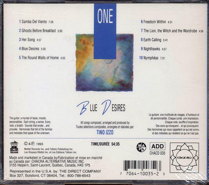 One  - Blue Desires Music CD