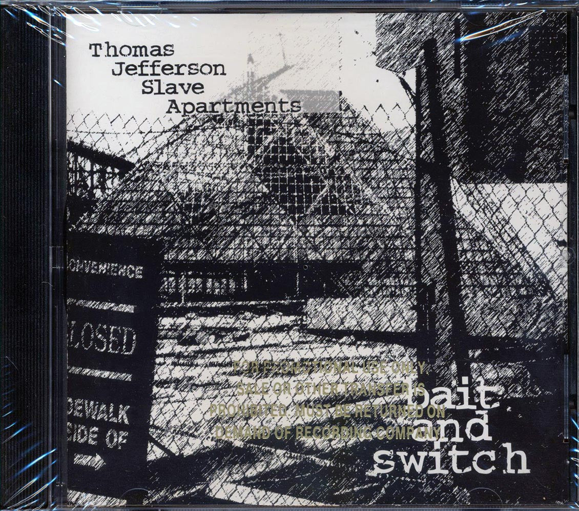 Thomas Jefferson Slave Apartments  - Bait And Switch Music CD