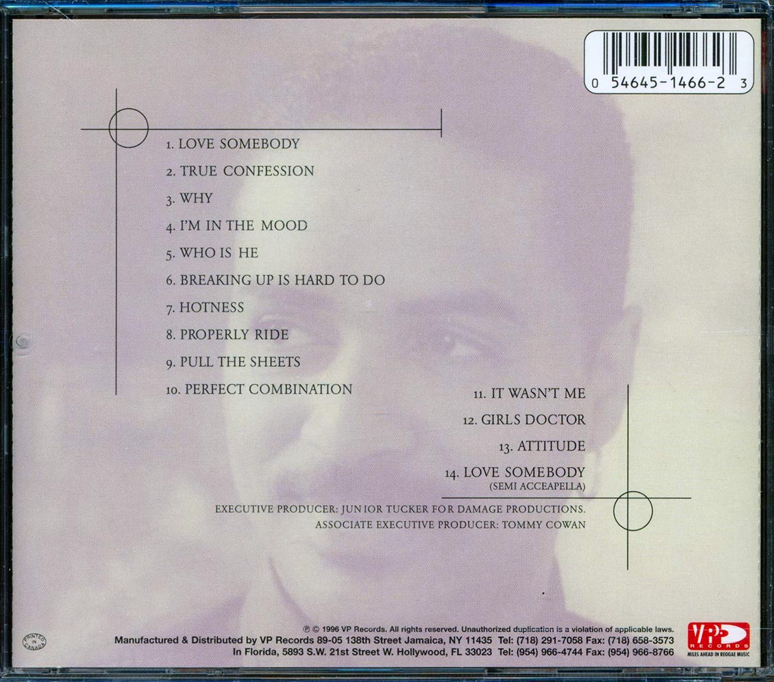 Junior Tucker - True Confession Music CD