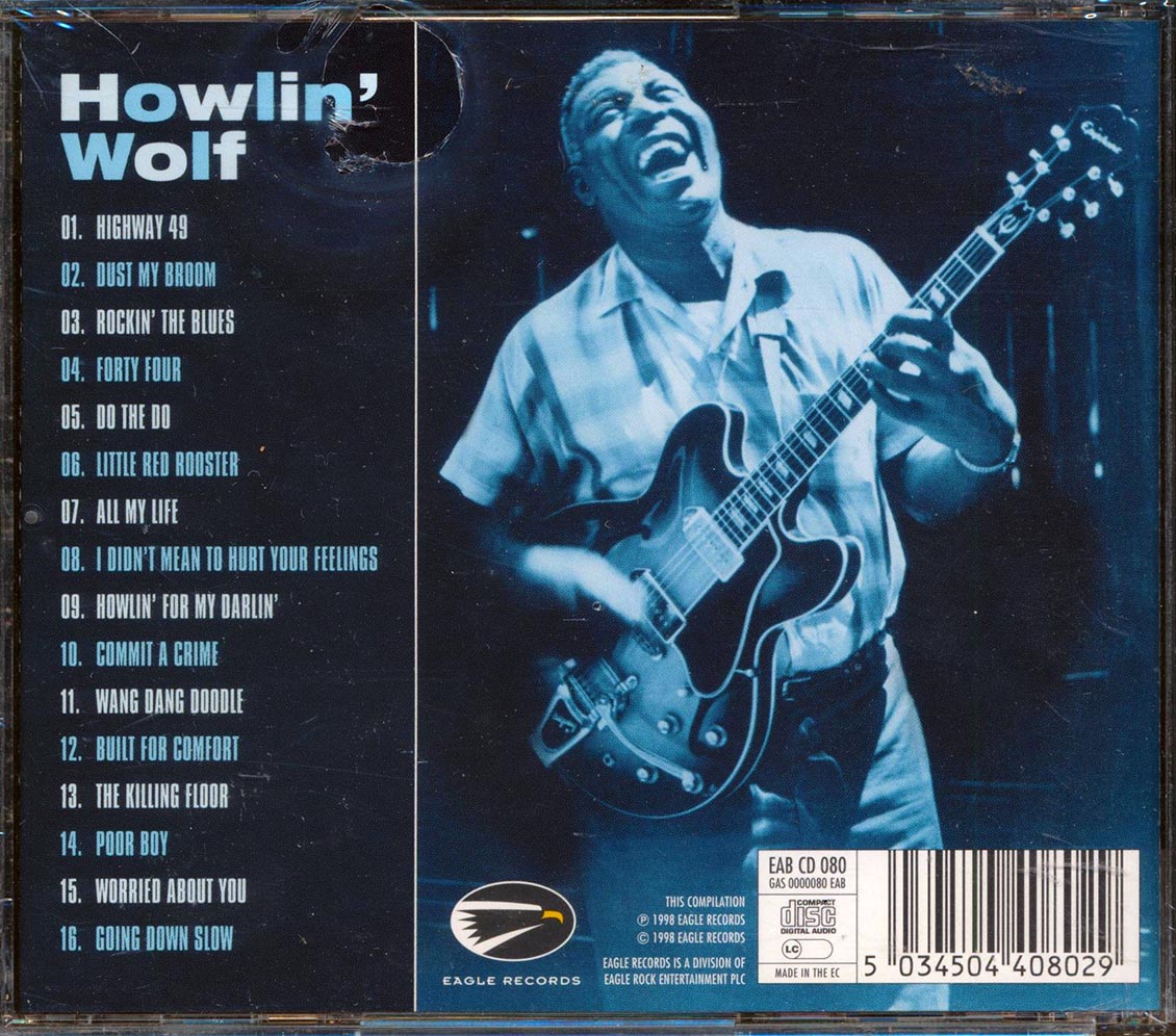 Howlin' Wolf - The Masters Music CD