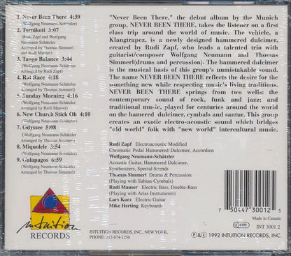 Never Been There - Never Been There Music CD