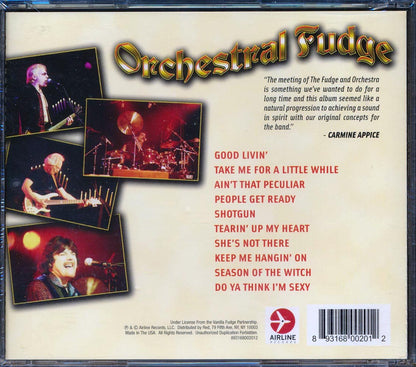 Vanilla Fudge - Orchestral Fudge Music CD
