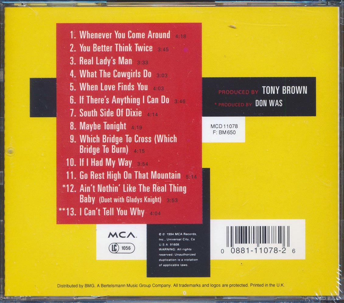 Vince Gill - When Love Finds You Music CD