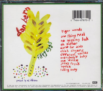 Dan Bern - Fifty Eggs Music CD