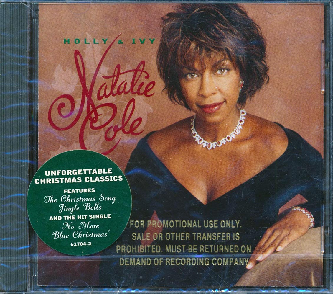 Natalie Cole - Holly & Ivy (promo) Music CD