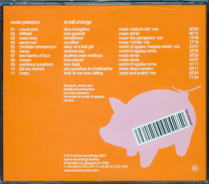 Ewan Pearson - Small Changle Music CD