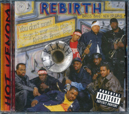 Rebirth Brass Band - Hot Venom Music CD