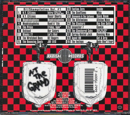 NY Citizens, Mephiskapheles, The Press, Etc. - Oi/Skampilation Volume 1 Music CD