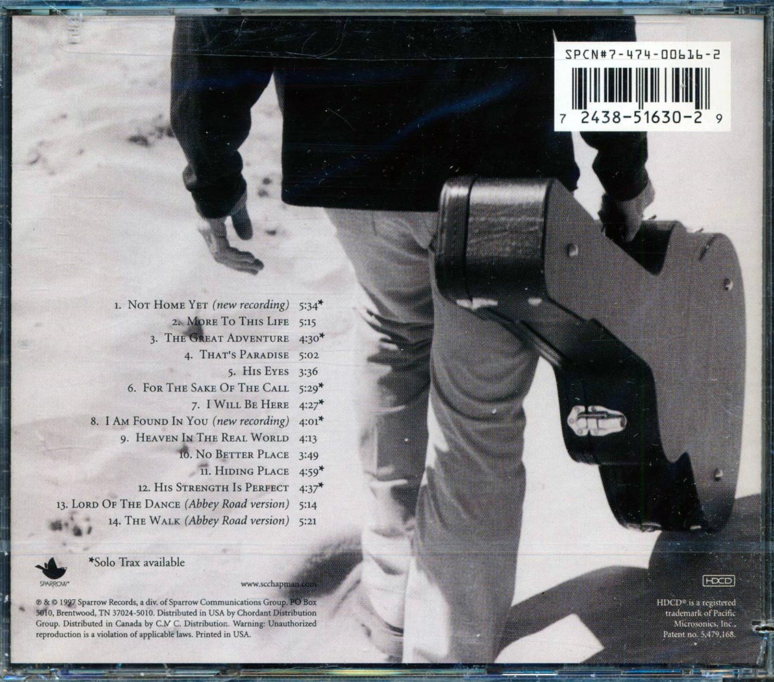 Steven Curtis Chapman - Greatest Hits Music CD