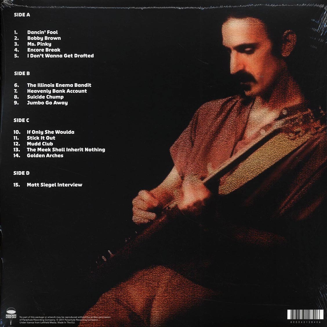 Frank Zappa - Dutch Courage Volume 2 (2xLP) Vinyl Record