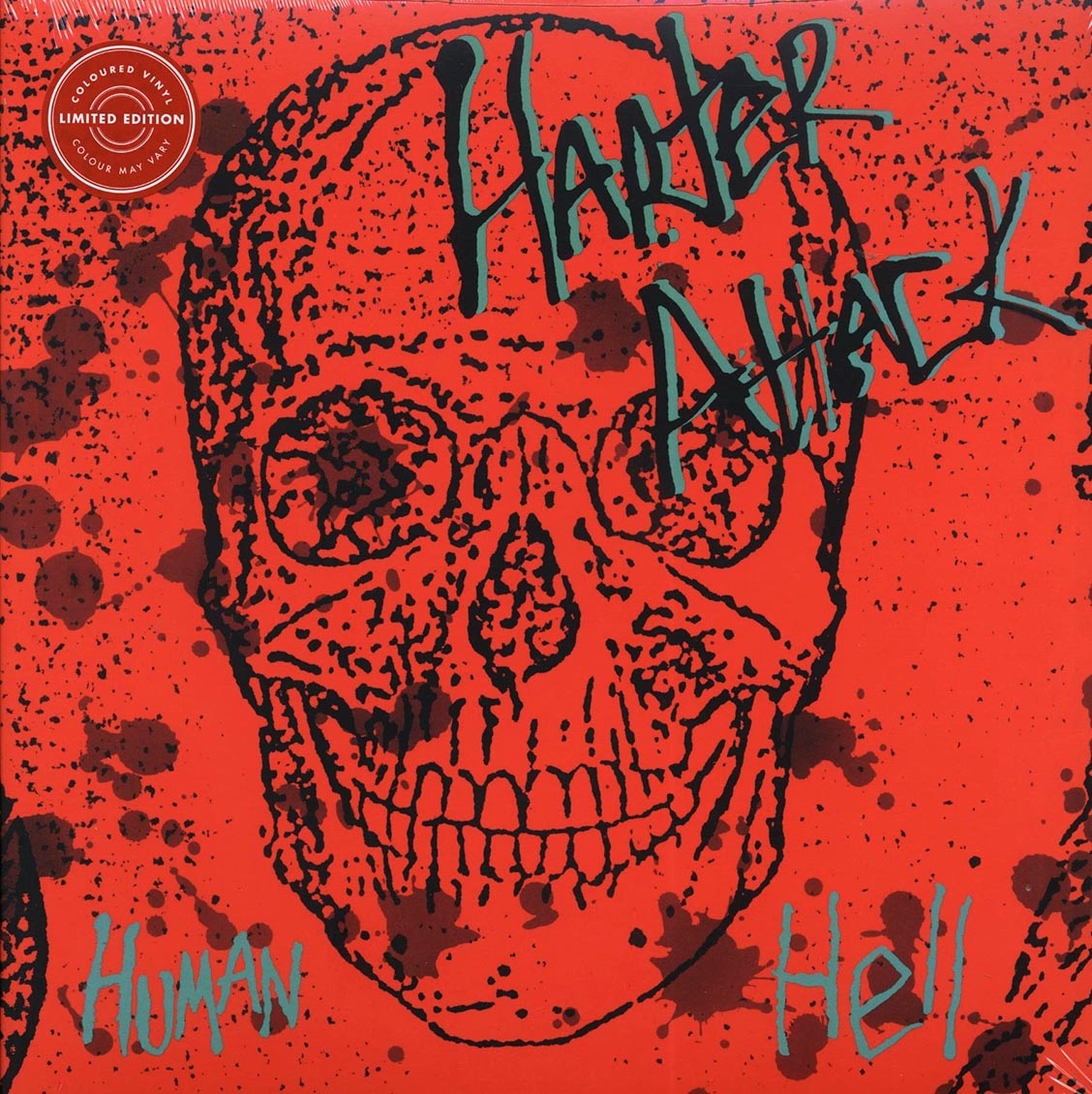 Harter Attack - Human Hell (ltd. ed.) (splatter vinyl) Vinyl Record