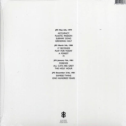 The Cure BBC Sessions 1979-1981 Vinyl Record