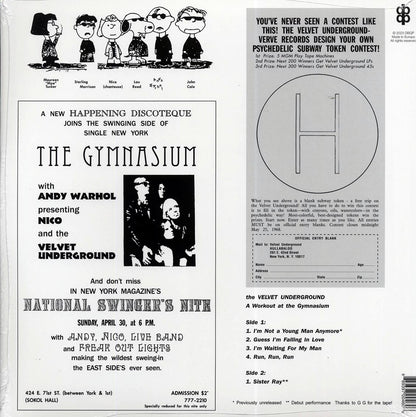 The Velvet Underground - Live At The Gymnasium: New York 1967 Vinyl Record