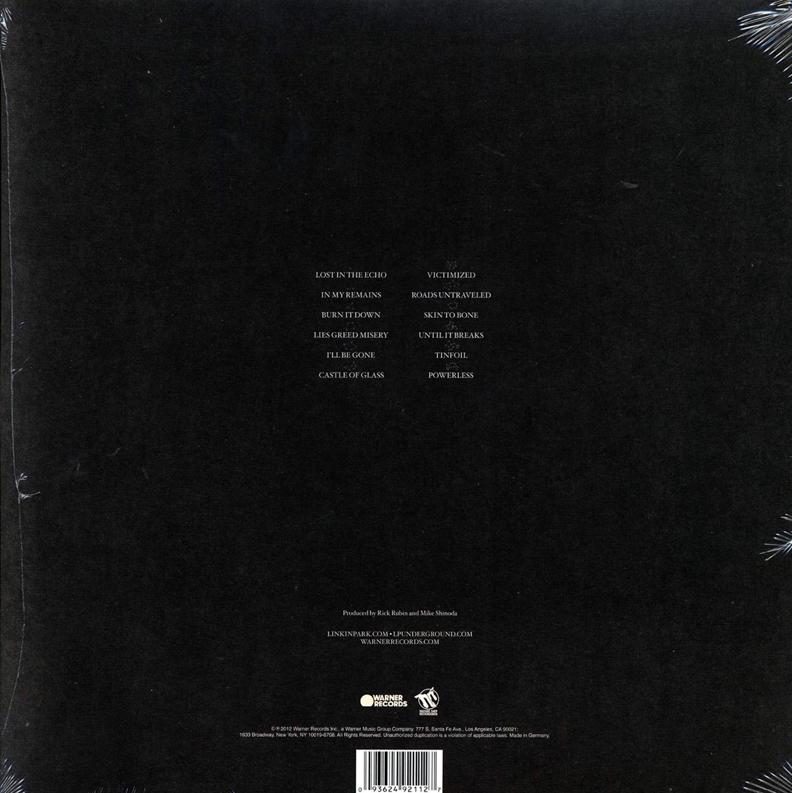 Linkin Park - Living Things Vinyl Record