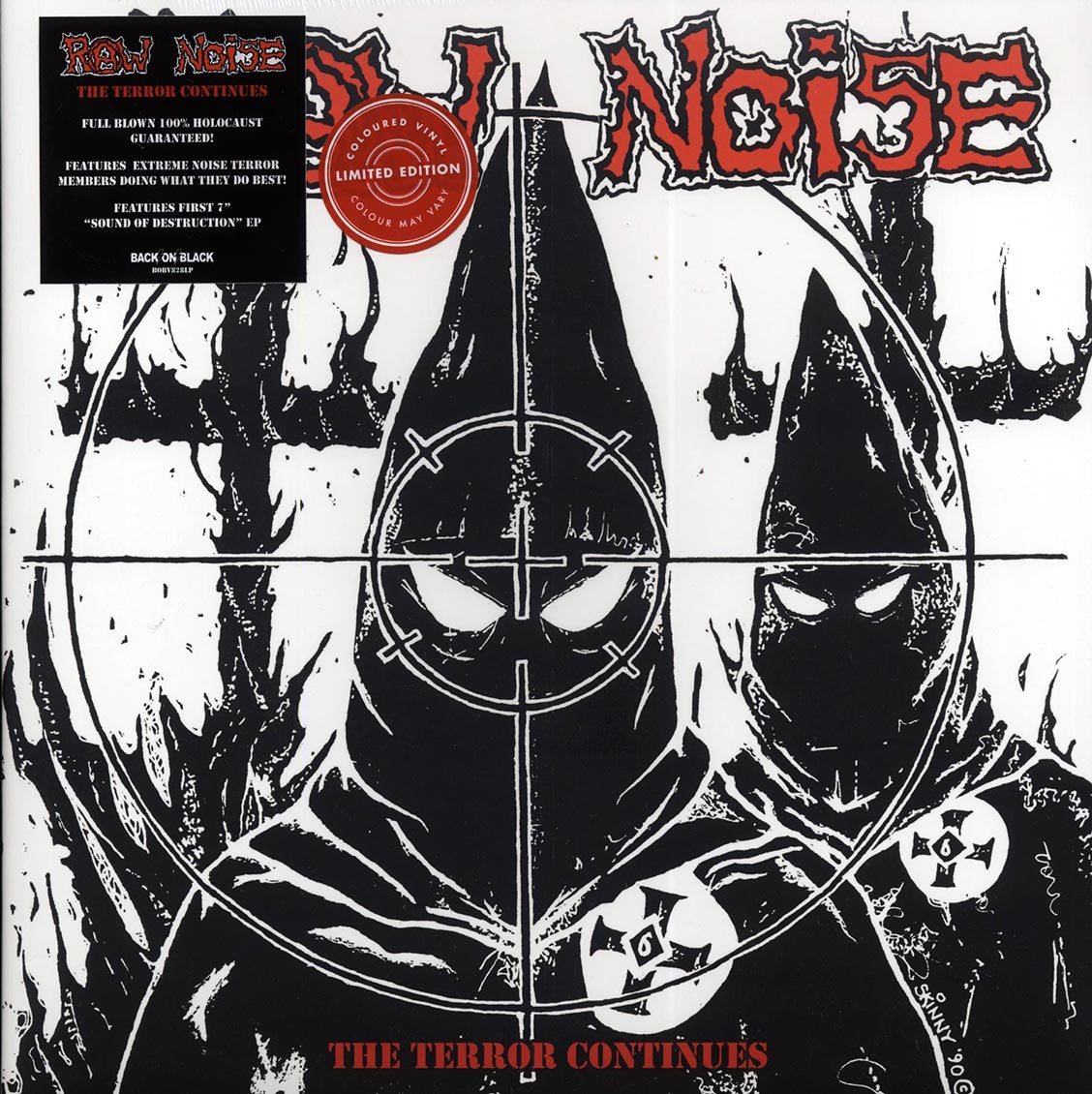 Raw Noise - The Terror Continues (ltd. ed.) (red vinyl) Vinyl Record