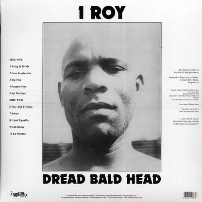 I Roy - Dread Bald Head Vinyl Record