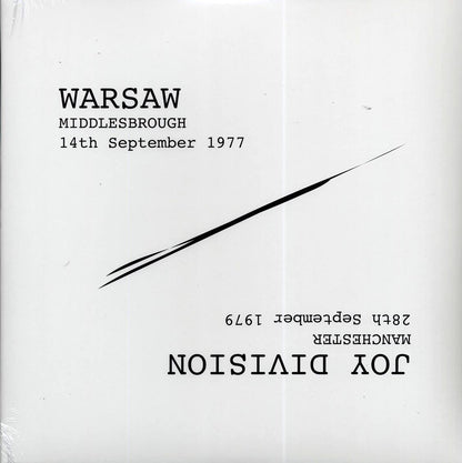 Joy Division, Warsaw Manchester 28th September 1979 + Middlesbrough 14th September 1977 Vinyl Record
