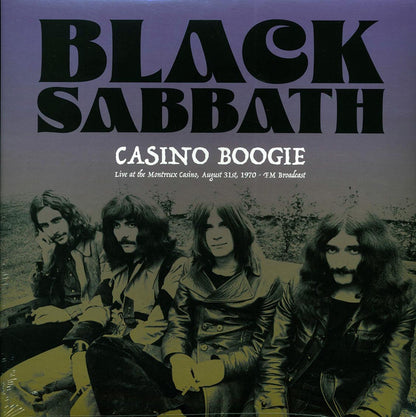 Black Sabbath Casino Boogie: Live At The Montreux Casino, August 31st 1970 FM Broadcast Vinyl Record