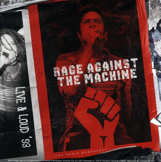 Rage Against The Machine Live & Loud '93 Vinyl Record