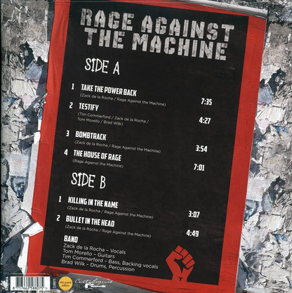 Rage Against The Machine Live & Loud '93 Vinyl Record