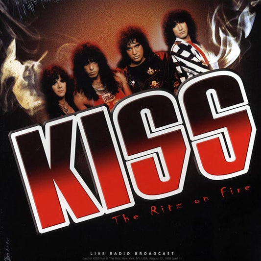 Kiss The Ritz On Fire Part 1 Live At The Ritz Vinyl Record