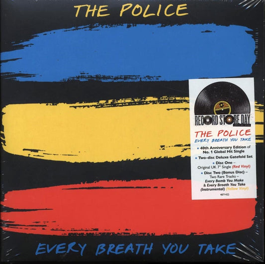 The Police Every Breath You TakeMurder By The Numbers 2x7" RSD 2023 ltd. ed. colored Vinyl Record