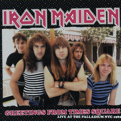 Iron Maiden Greetings From Times Square: Live At The Palladium NYC 1982 Vinyl Record