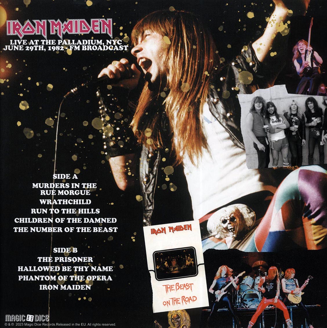 Iron Maiden Greetings From Times Square: Live At The Palladium NYC 1982 Vinyl Record