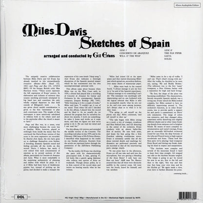 Miles Davis - Sketches Of Spain (180g) Vinyl Record