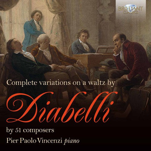 Beethoven / Pier Paolo Vincenzi - Complete Variations On A Waltz By Diabelli - Music CD