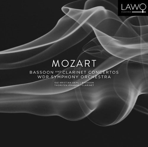 the album cover for W Mozart A / Wdr Symphony Orchestra - Bassoon & Clarinet Concertos [Digipak]